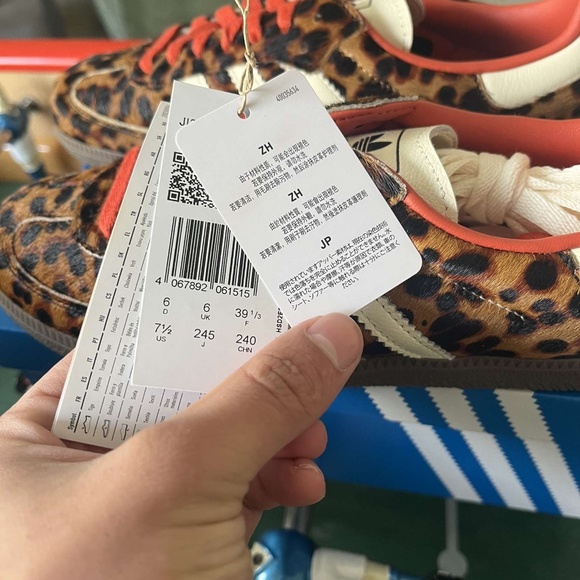 Adidas Samba OG Preloved Red Leopard - Picture 8 of 8